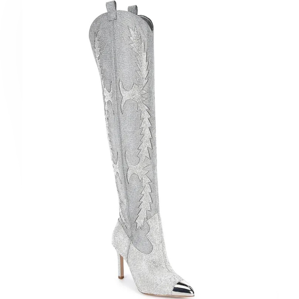 Gianni Bini Over the Knee Cowboy Boots